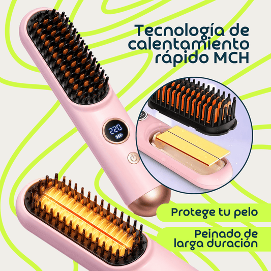 KeraBrush - Alisa y controla el frizz sin cables