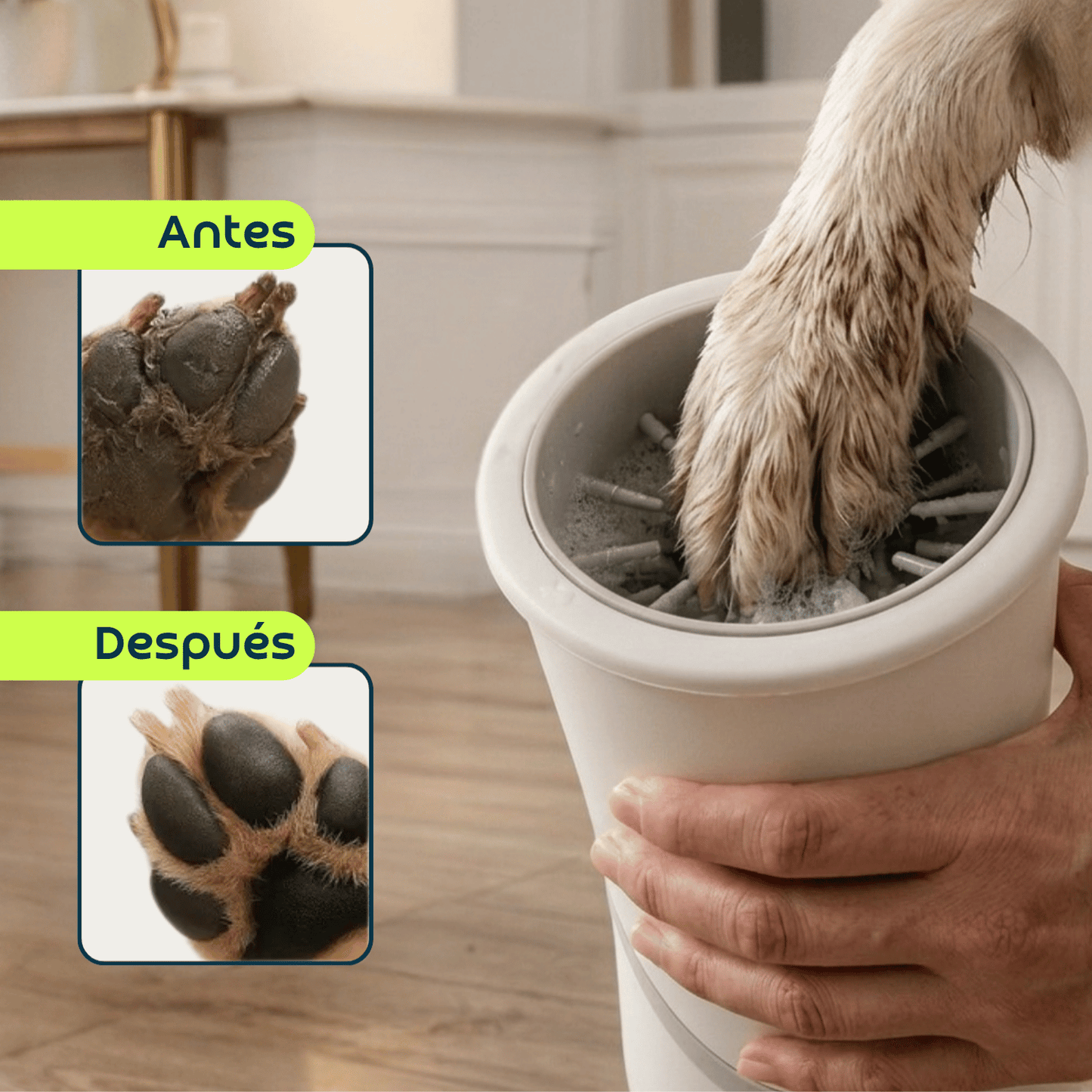LIMPIADOR AUTOMÁTICO DE PATAS