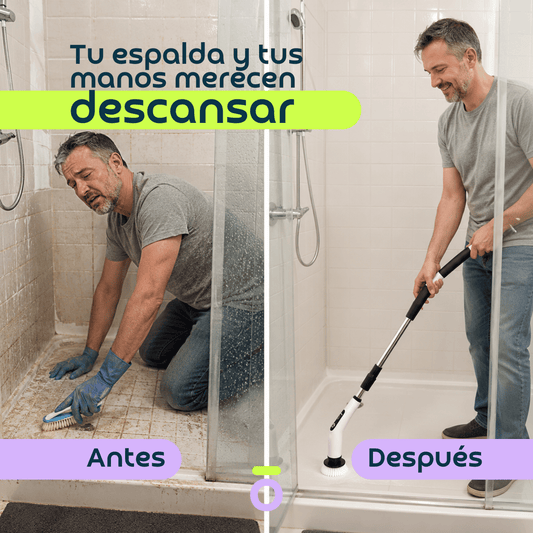 CEPILLO LIMPIADOR ELÉCTRICO MULTIFUNCIONAL