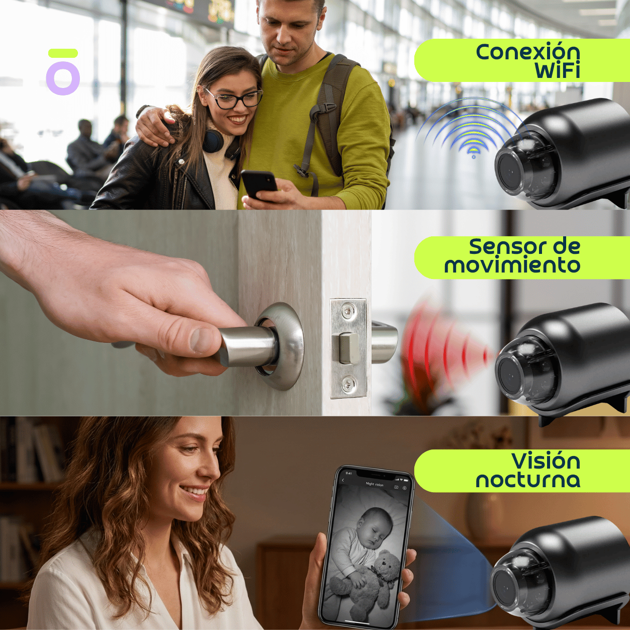 VistaCam Mini - Protege tu hogar estés donde estés