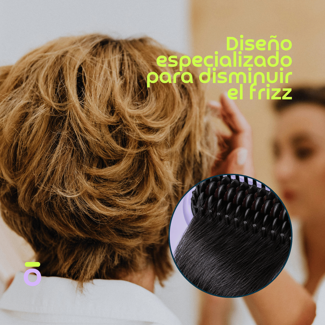 KeraBrush - Alisa y controla el frizz sin cables