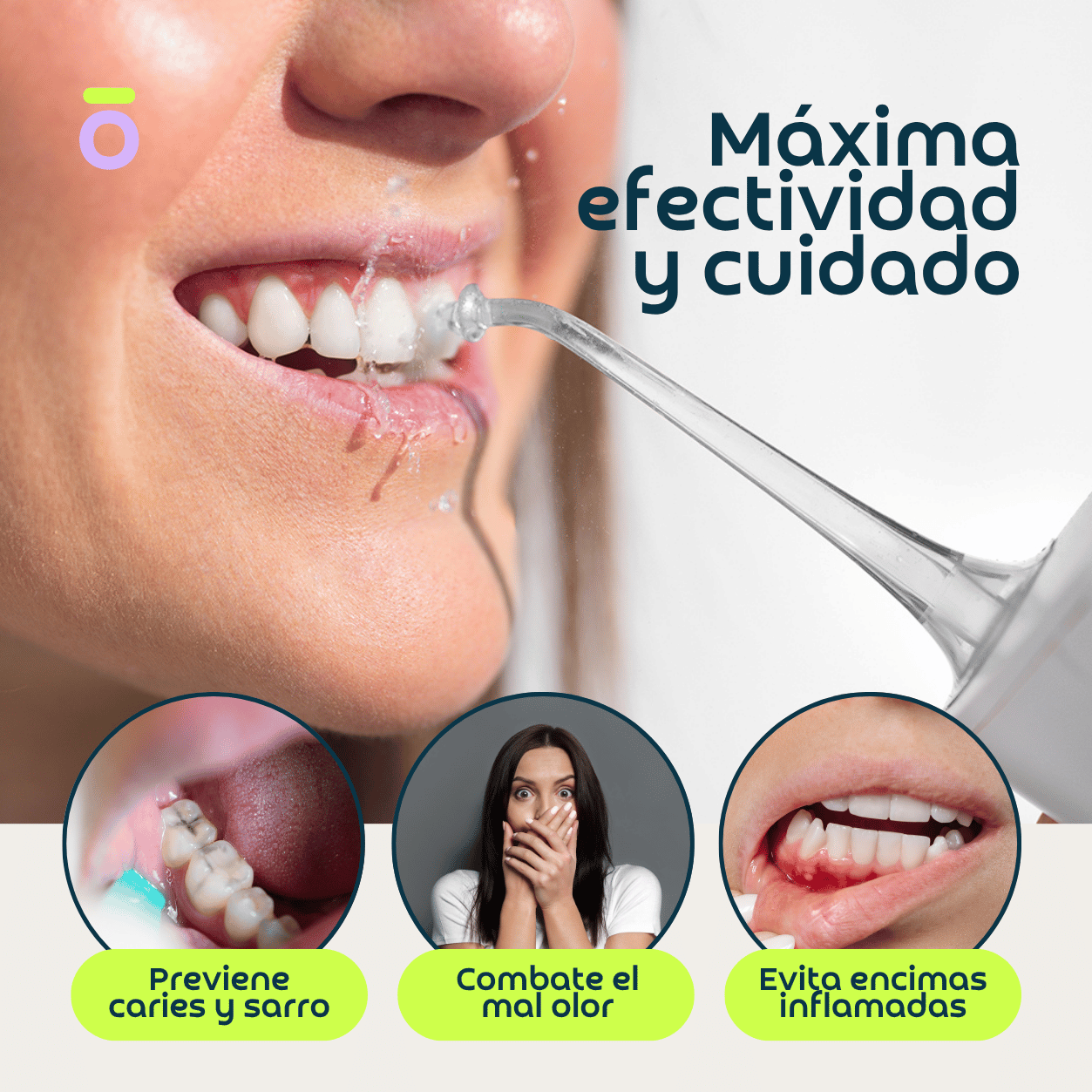 IRRIGADOR BUCAL RECARGABLE
