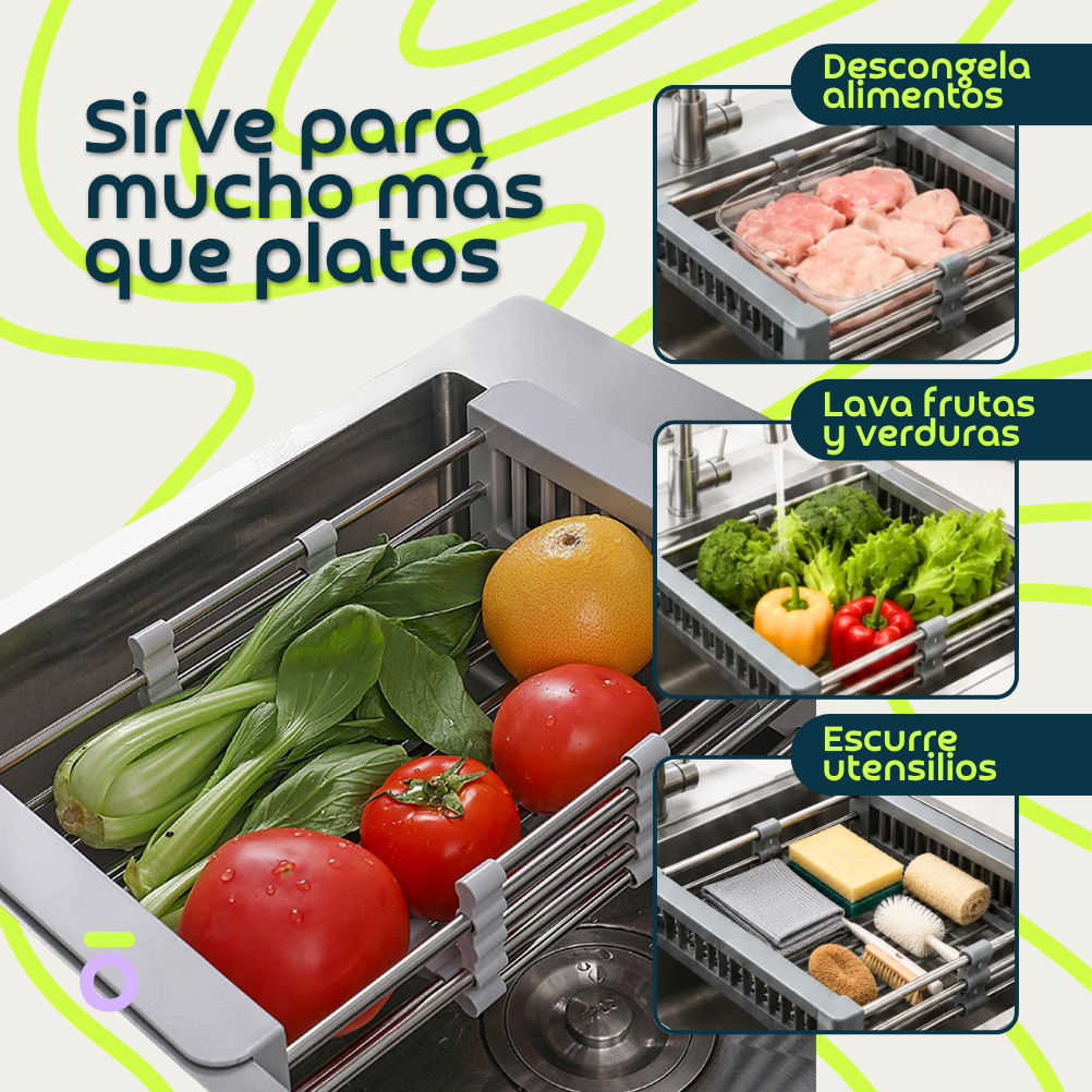 InoxFlex - Tu cocina seca y despejada al instante