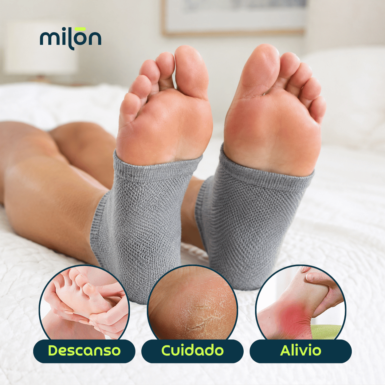CALCETINES HIDRATANTES PACK x2 PARES